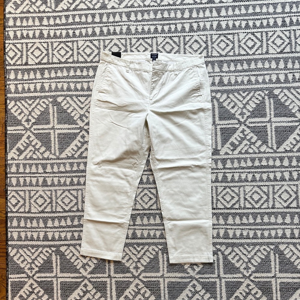 NWT JCrew HighRise GF Chino